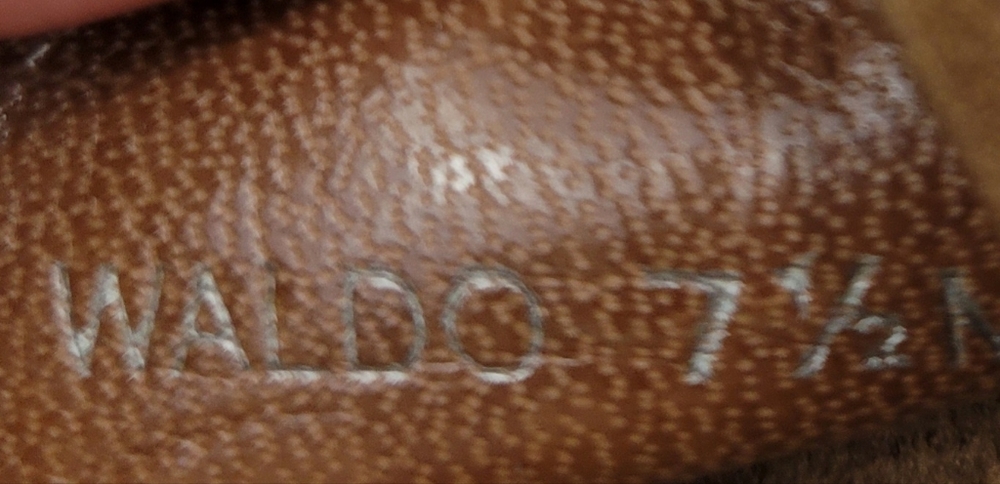 A. Marinelli Waldo Leather Slide Sandal Size 7.5 - Picture 10 of 11